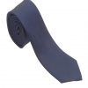 Italy Direct Navy 100% Woven Silk Necktie