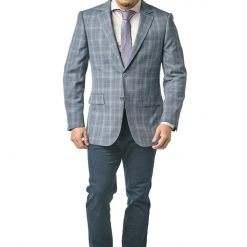 Italy Direct Modern Fit Blue Lavender Tex Sport Jacket B-SJ-Reda-21P4 Shop Men's