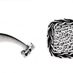 Italy Direct Shop Men's Square Cufflinks