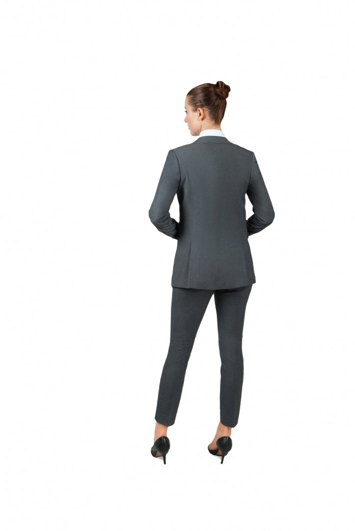 Italy Direct Medium Grey Women's Suit 6 Italy Direct Medium Grey Women's Suit