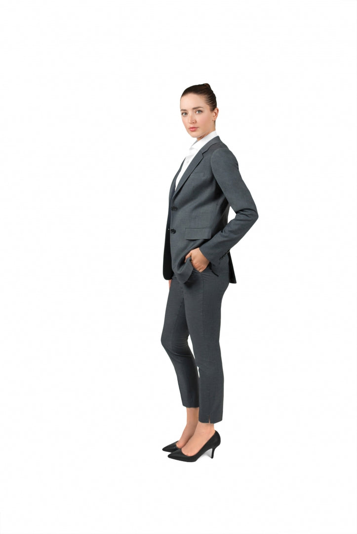 Italy Direct Medium Grey Women's Suit 5 Italy Direct Medium Grey Women's Suit