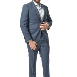 Italy Direct Classic Fit Blue Two Piece Suit B-20P6