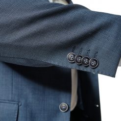 Italy Direct Classic Fit Blue Two Piece Suit B-20P6