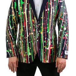 Italy Direct Christmas Paint Splatter Jackets