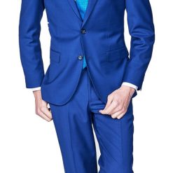 Italy Direct Slim Fit French Blue Two Piece Suit GB-188 Shop Men's