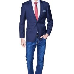 Italy Direct Modern Fit Navy Blazer B-BLZ-Navy Shop Men's