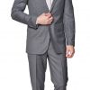 Italy Direct Slim Fit Medium Grey Two Piece Suit GB-Medium-Grey 2 Italy Direct Slim Fit Medium Grey Two Piece Suit GB-Medium-Grey