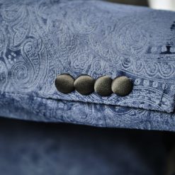 Italy Direct Shop Men's Slim Fit Paisley Dinner Jacket GB-SJ-Z2