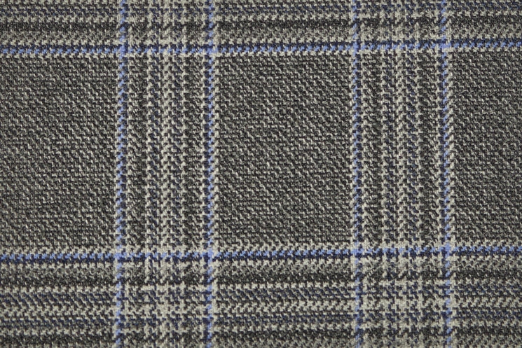 Italy Direct Slim Fit Grey Plaid Two Piece Suit GB-VBC-22 5 Italy Direct Slim Fit Grey Plaid Two Piece Suit GB-VBC-22