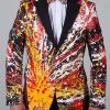 Italy Direct Kansas City Paint Splatter Jackets