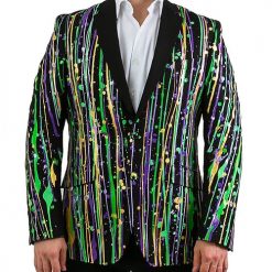 Italy Direct King Cake Paint Splatter Jackets