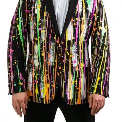 Italy Direct Paint Splatter Jackets Life Of The Party