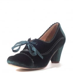 Italy Direct Madison Velvet Heels Shop Women's