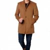 Italy Direct Dark Camel Overcoat