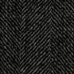 Italy Direct Grey Herringbone Overcoat Shop Men's