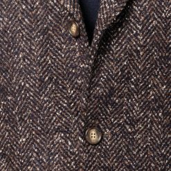 Italy Direct Blue Vintage Overcoat