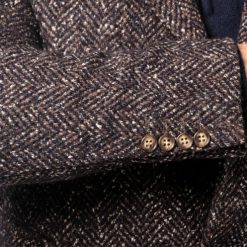 Italy Direct Blue Vintage Overcoat