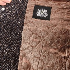 Italy Direct Blue Vintage Overcoat