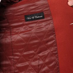 Italy Direct Burnt Orange Overcoat Shop Men's