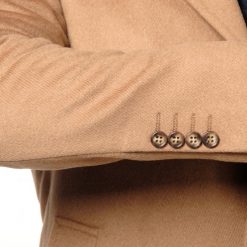 Italy Direct Shop Men's Camel Overcoat