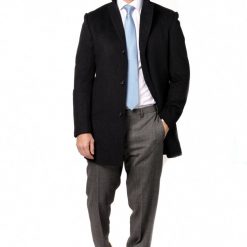 Italy Direct Grey Overcoat