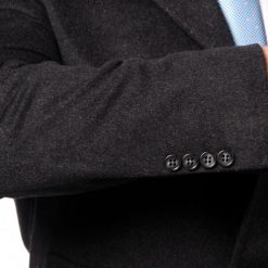 Italy Direct Grey Overcoat