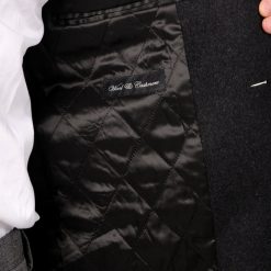 Italy Direct Grey Overcoat