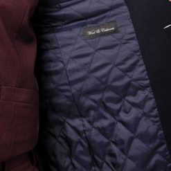 Italy Direct Navy Overcoat Shop Men's