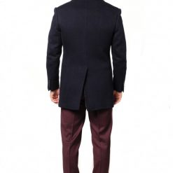 Italy Direct Navy Overcoat Shop Men's