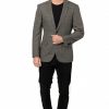 Italy Direct Slim Fit Black & White Sport Jacket GB-SJ-337 Shop Men's