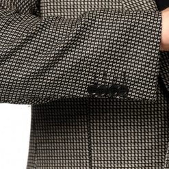 Italy Direct Slim Fit Black & White Sport Jacket GB-SJ-337 Shop Men's