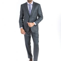 Italy Direct Classic Fit Grey Microbox Two Piece Suit ST-19FW5 Shop Men's