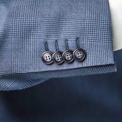 Italy Direct Classic Fit Blue Check Two Piece Suit ST-20FW3