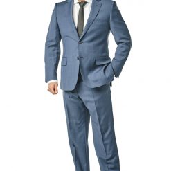 Italy Direct Classic Fit Blue Check Two Piece Suit ST-20FW3