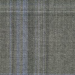 Italy Direct Shop Men's Classic Fit Grey Check Two Piece Suit ST-20FW9