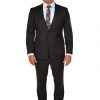 Italy Direct Classic Fit Black Two Piece Suit ST-BLACK Shop Men's