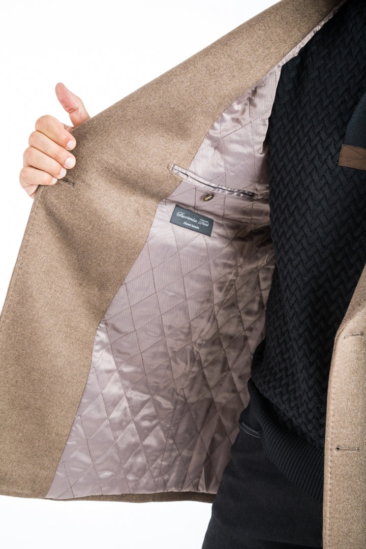 Italy Direct Camel Double Breasted Classic Fit Overcoat Shop Men's 6 Italy Direct Camel Double Breasted Classic Fit Overcoat Shop Men's