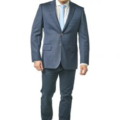 Italy Direct Shop Men's Classic Fit Navy Blazer ST-SJ-20FW15