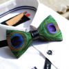 Bow-SelecTie Peacock Feather Bow Tie