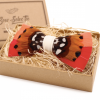Bow-SelecTie Red & Orange Feather Bow Tie Shop Men's