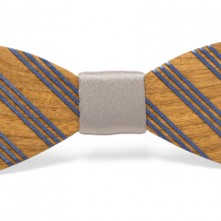 Two Guys Bowties Percy Handmade Wooden Bow Tie
