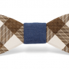Two Guys Bowties Shop Men's Emmett Handmade Wooden Bow Tie 2 Two Guys Bowties Shop Men's Emmett Handmade Wooden Bow Tie