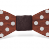 Two Guys Bowties Shop Men's Blaise Handmade Wooden Bow Tie