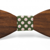 Two Guys Bowties Shop Men's Francis Handmade Wooden Bow Tie