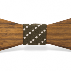 Two Guys Bowties Theo Handmade Wooden Bow Tie