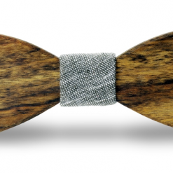 Two Guys Bowties Shop Men's Walter Handmade Wooden Bow Tie