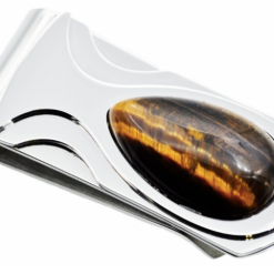 BlackJack Tiger Eye Money Clip Shop Men's