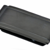 BlackJack Plain Black Plated Stainless Steel Money Clip