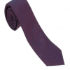 Italy Direct Red And Navy Geometric Necktie