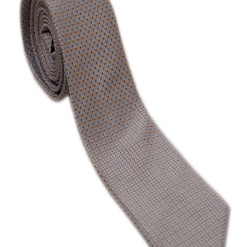 Italy Direct Shop Men's Brown Geometric Necktie